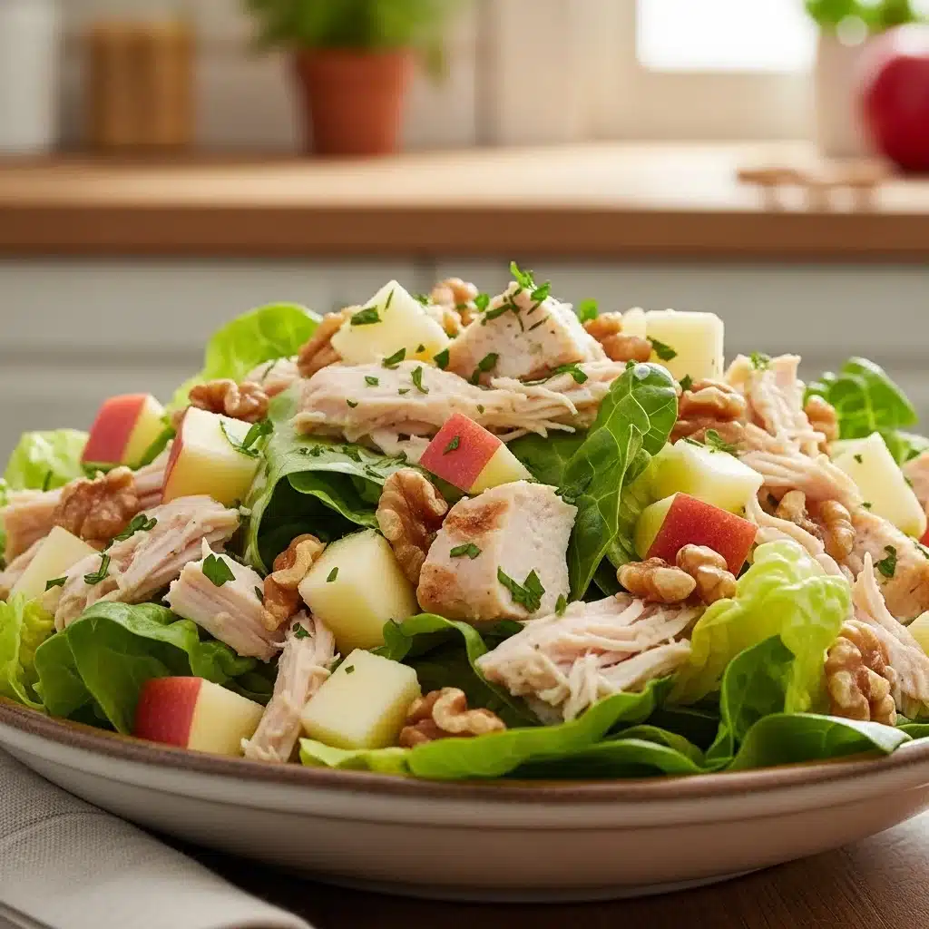 Apple Walnut Chicken Salad