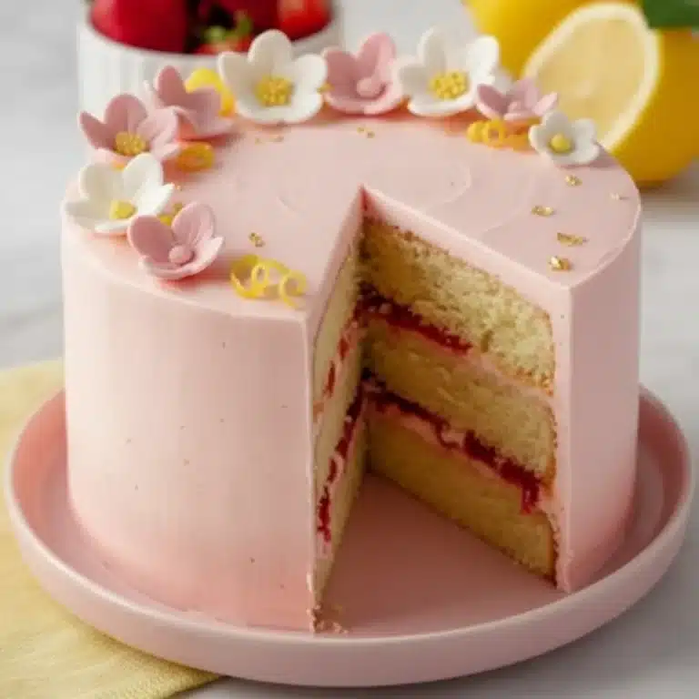 Strawberry Lemon Cake