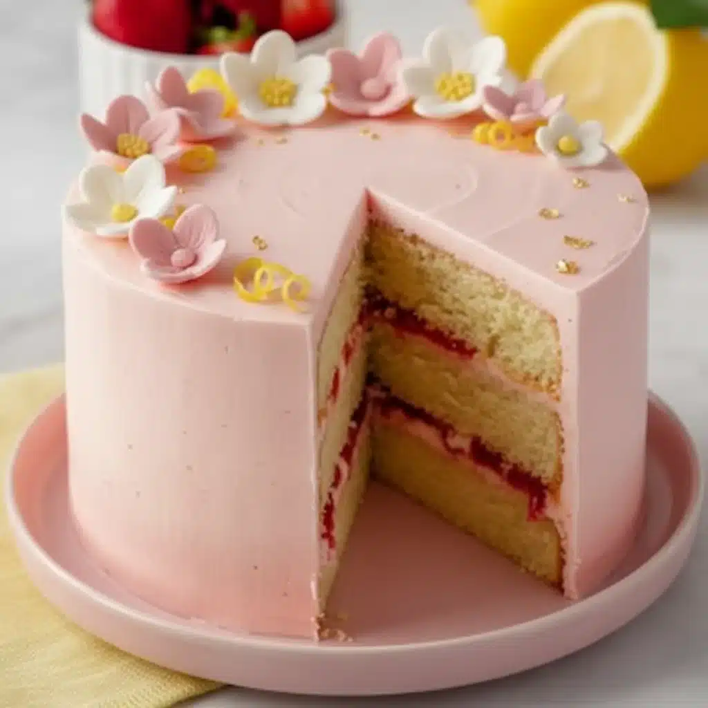 Strawberry Lemon Cake