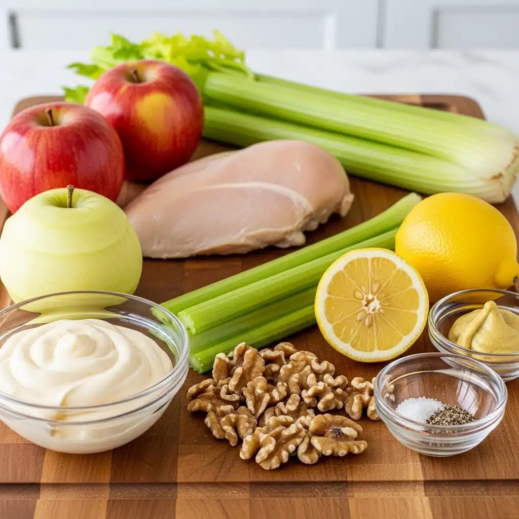 Apple Walnut Chicken Salad