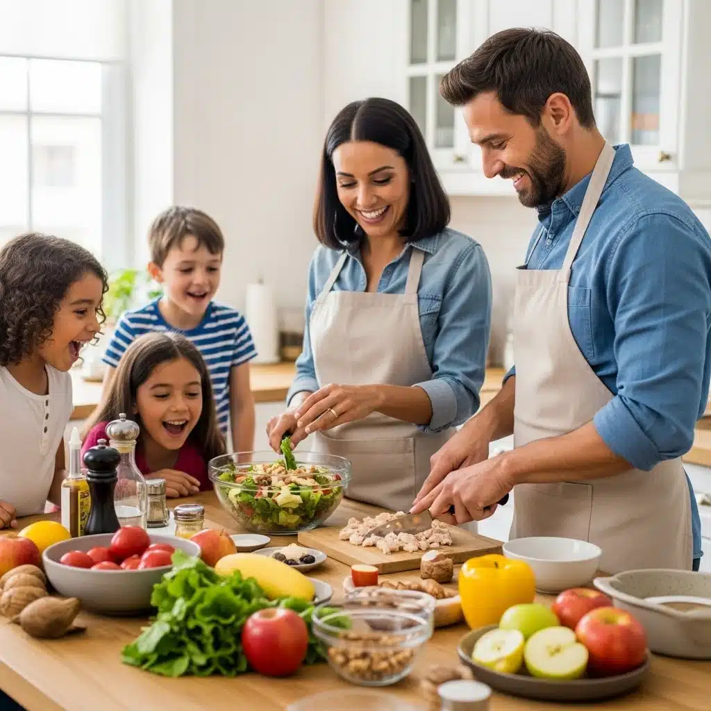 Apple Walnut Chicken Salad