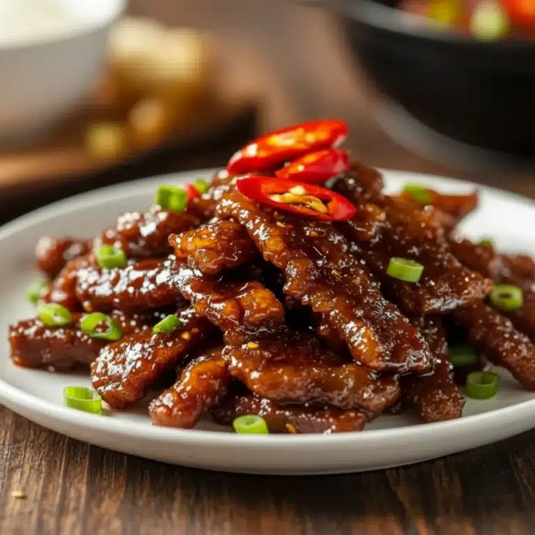 Crispy Chilli Beef