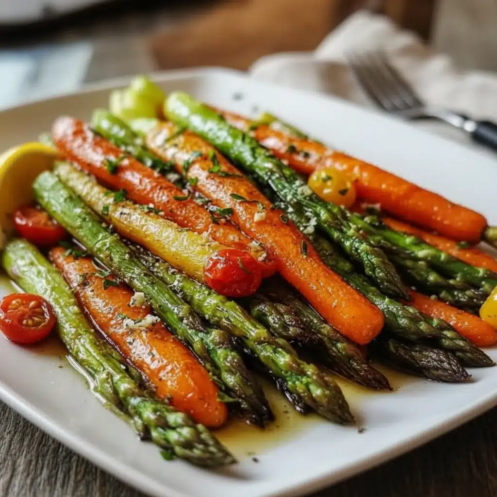 Roasted Asparagus & Carrots