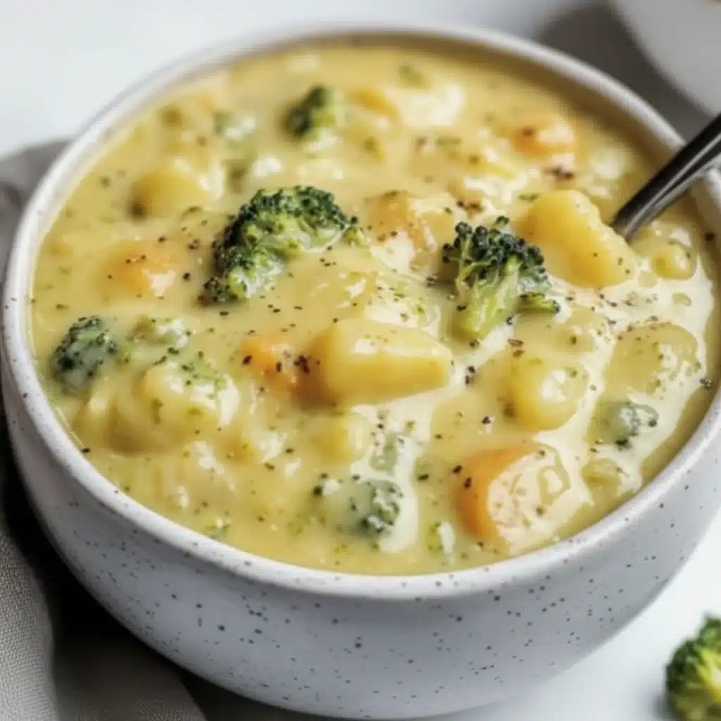 Broccoli Potato Cheese Soup