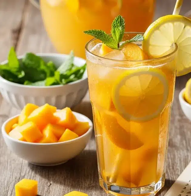 Fruity Lemonade Mix Recipes: Easy Yellow Peach Recipe for Hot Days