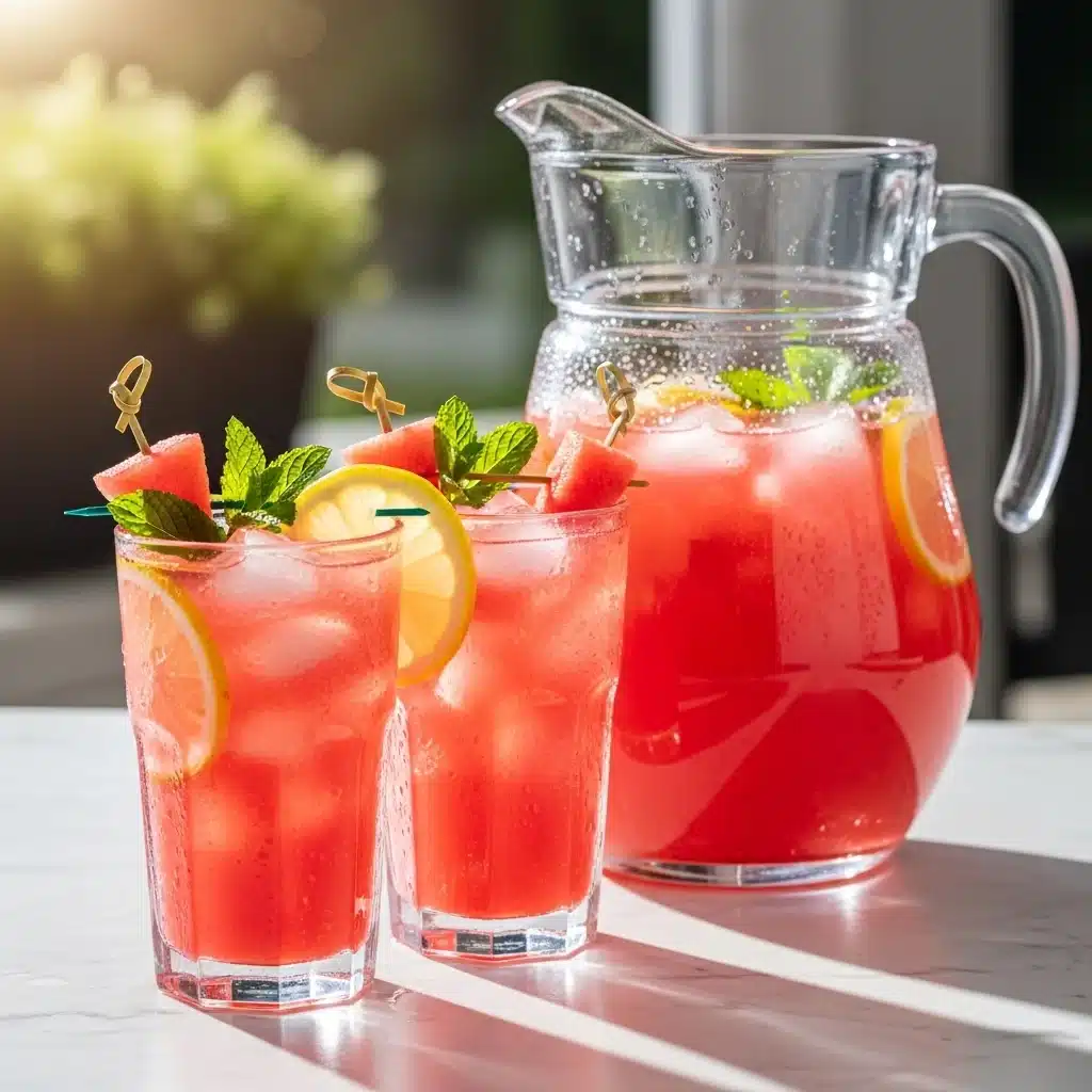 Pink Watermelon Lemonade