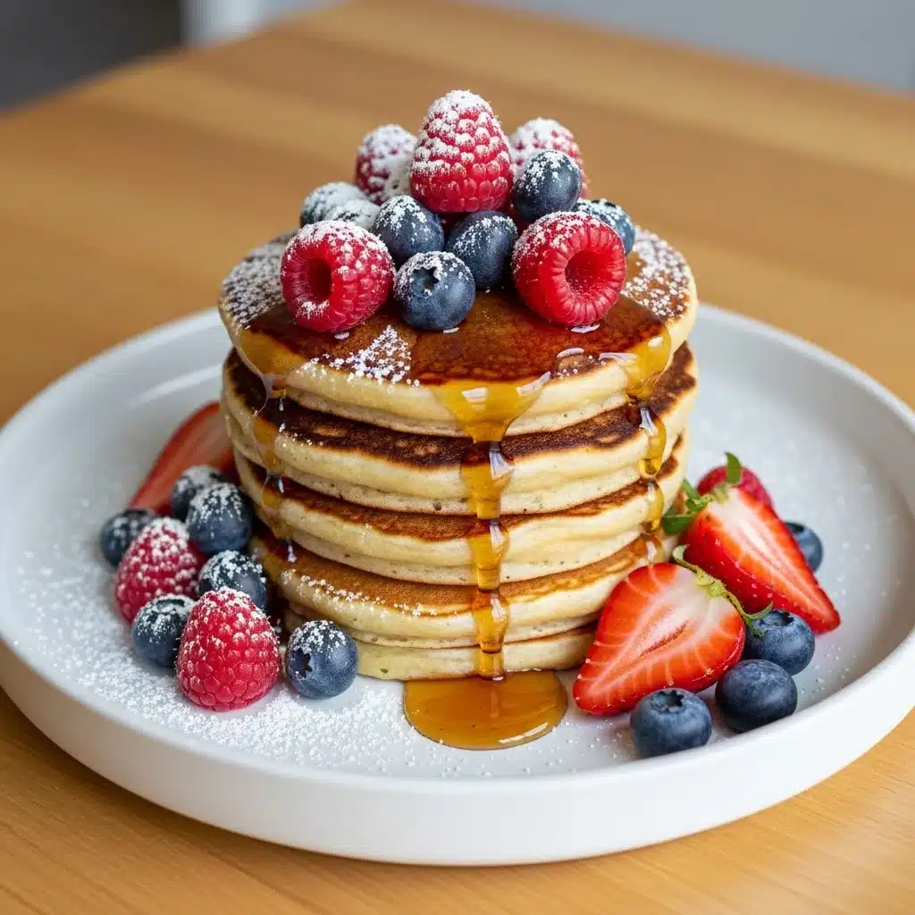 Cottage Cheese Protein Pancakes