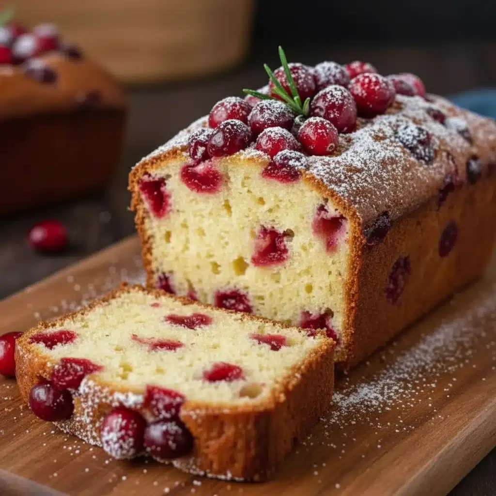 Moistest Cranberry Bread Ever!