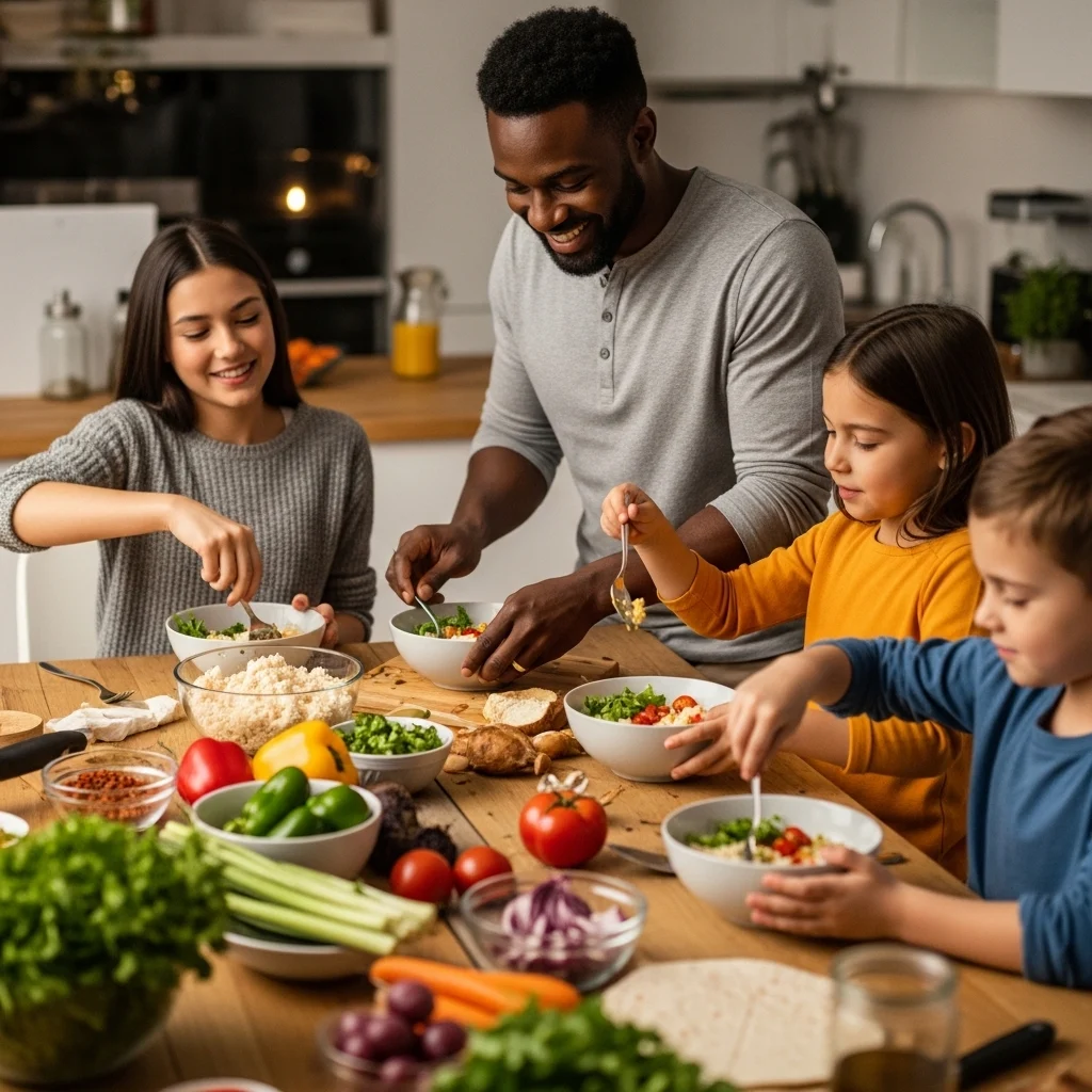 High Protein Chicken Burrito Bowl