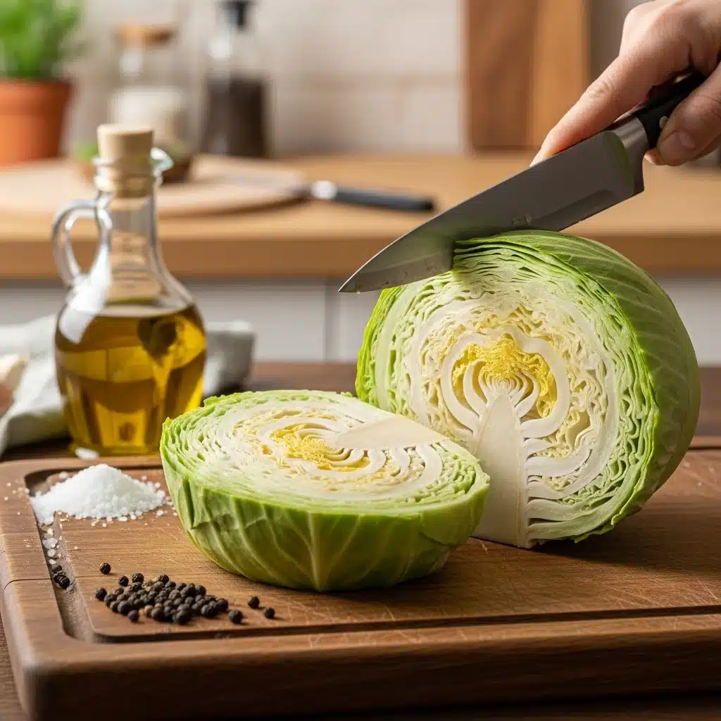 Roasted Cabbage Steaks