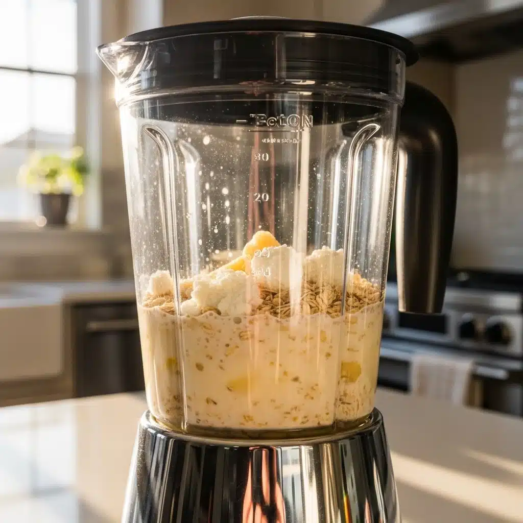 Cottage Cheese Protein Pancakes