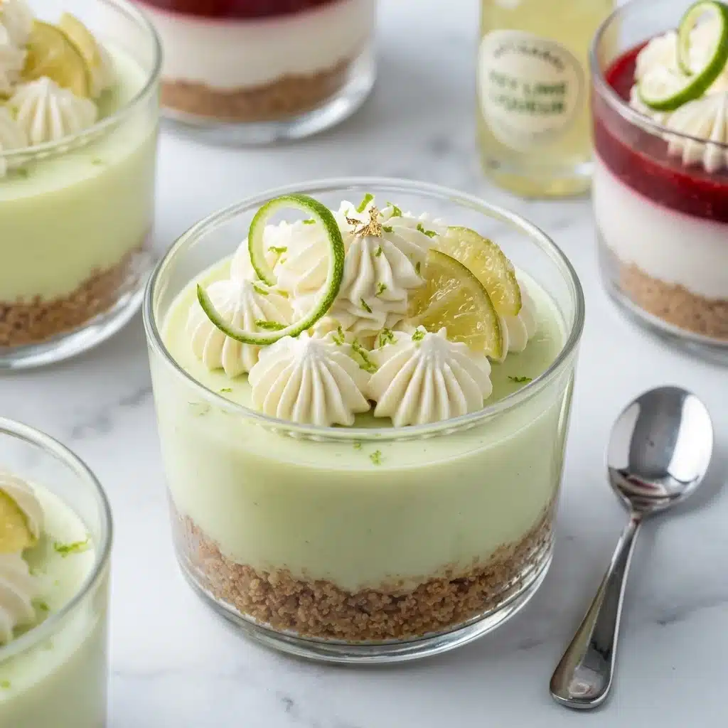 No-Bake Key Lime Cheesecake Cups