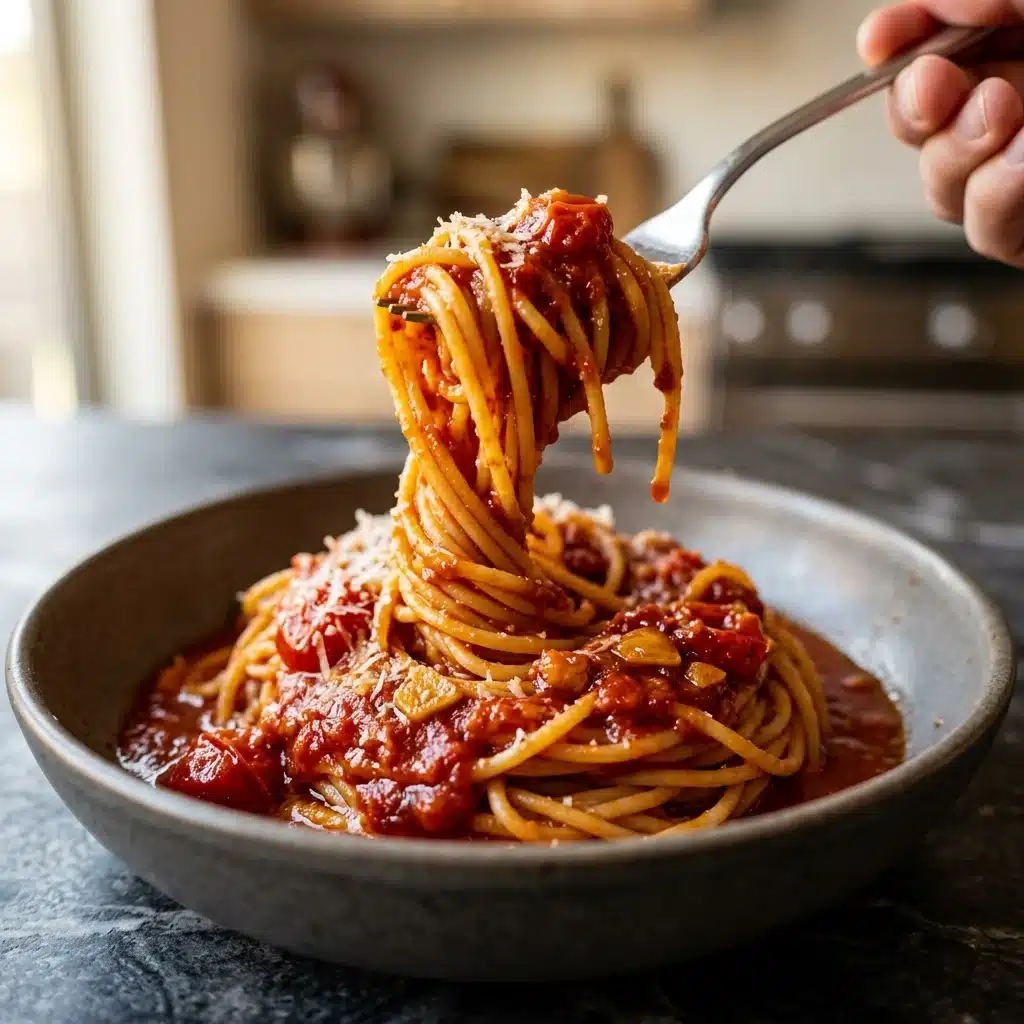 Tomato Garlic Pasta Recipe