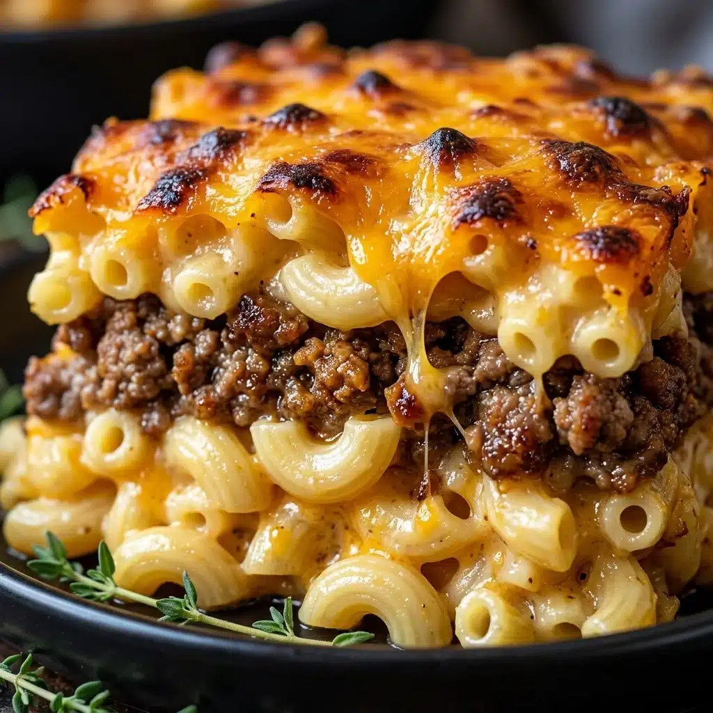 Mac and Cheese Meatloaf Casserole Recipe