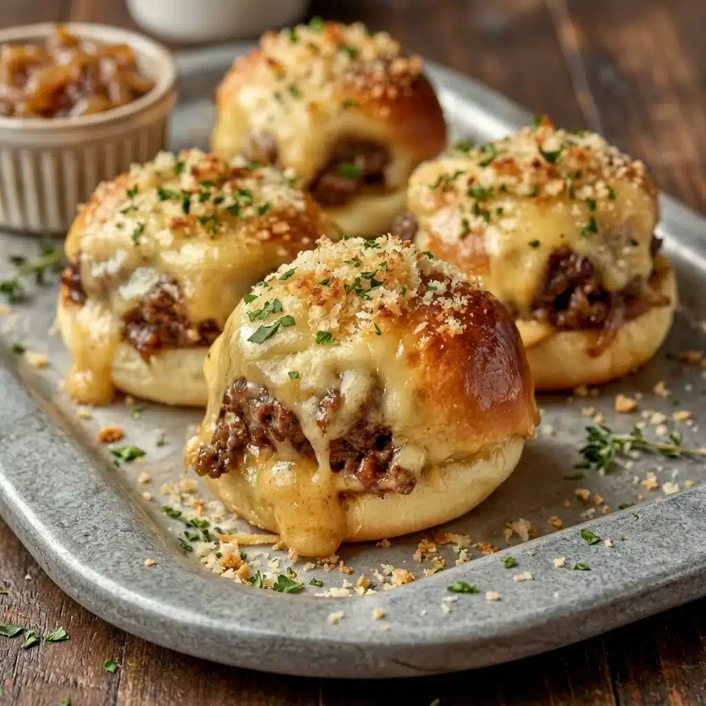 Mini Big Mac Cheeseburgers