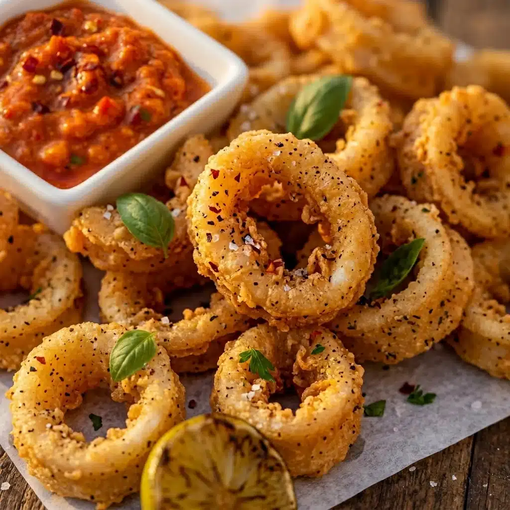 Lightly Breaded Homestyle Calamari Rings