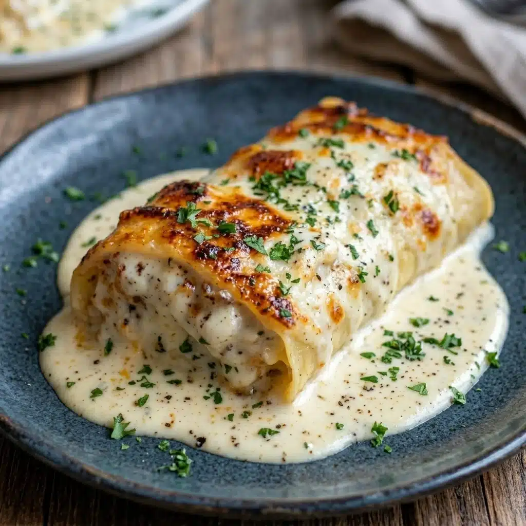 cheesy chicken alfredo lasagna recipe