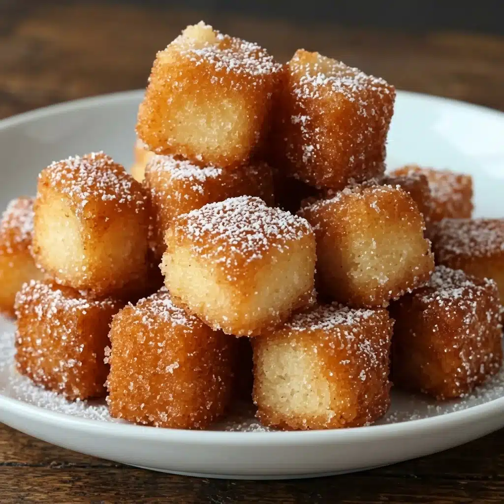 Crispy Angel Cake Churro Bites
