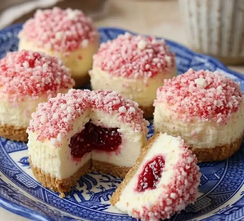 Strawberry Cheesecake Crunch Bites