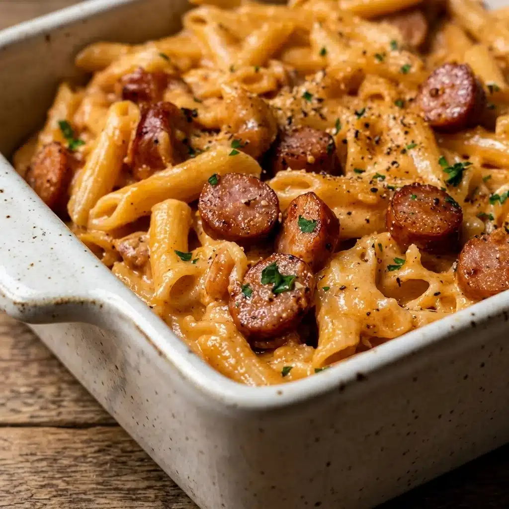 One Pot Smoked Sausage Pasta Recipe
