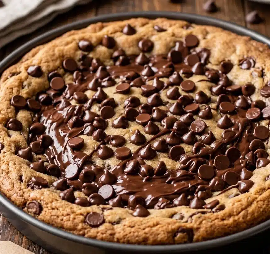 Nutella Cookie Pie