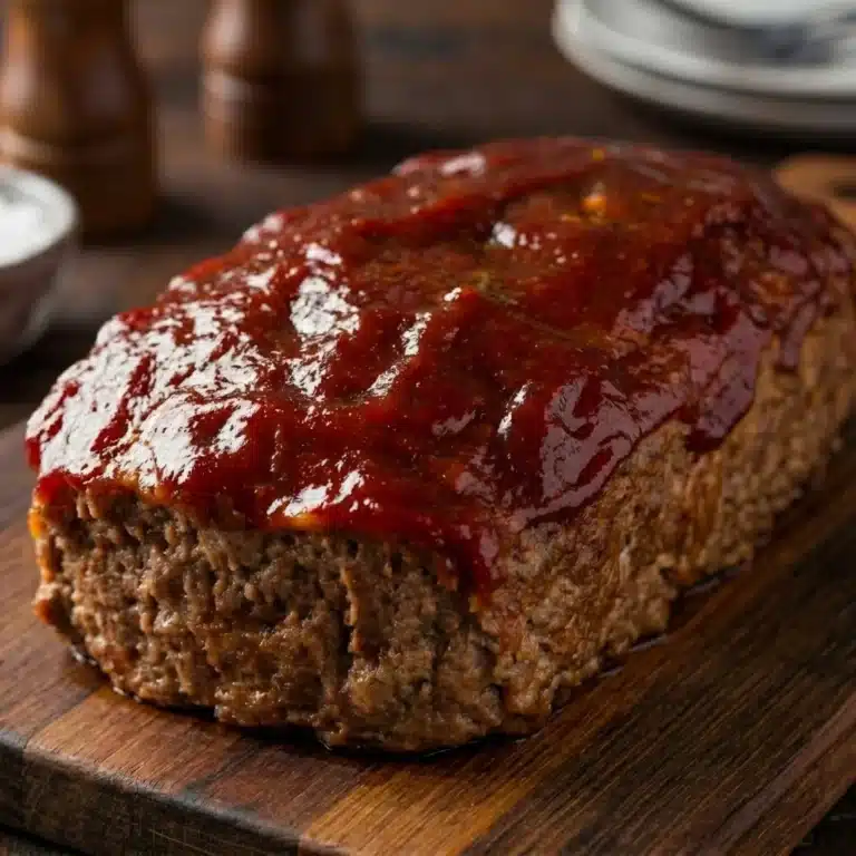 Copycat Cracker Barrel Meatloaf