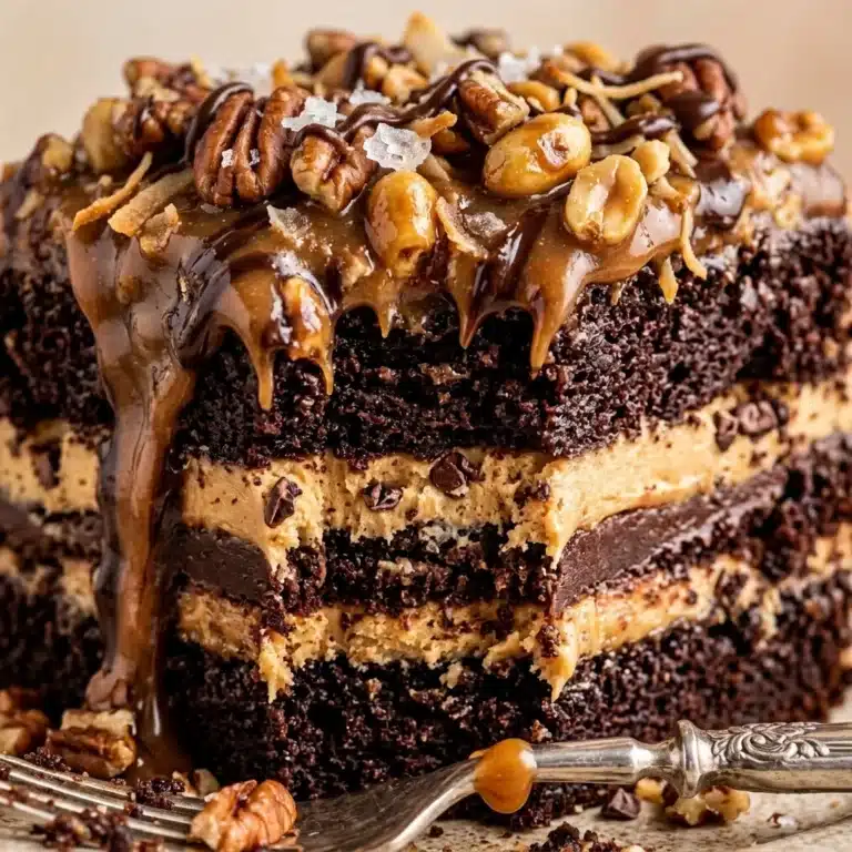 Chocolate Turtle Cake
